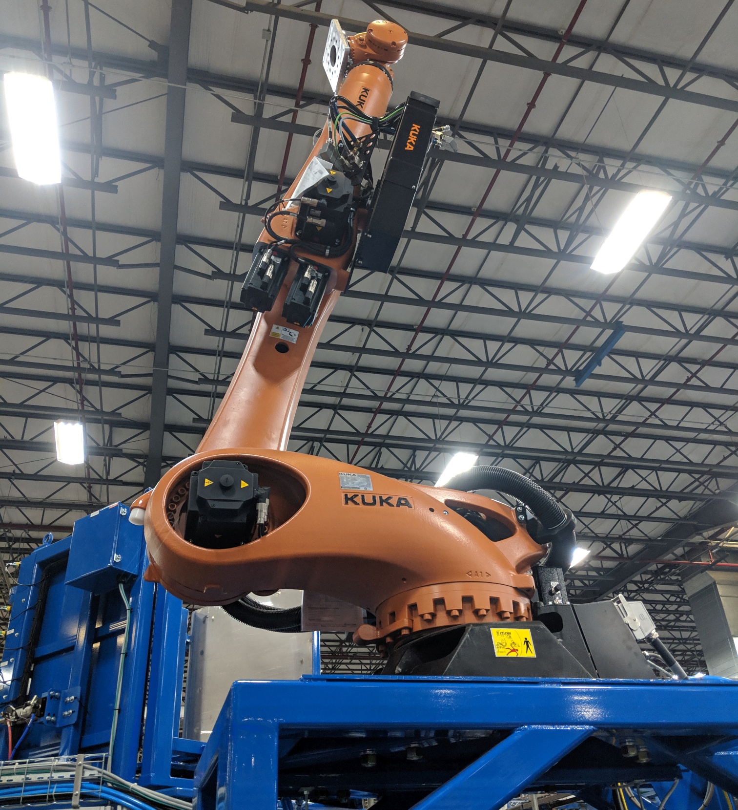 Robotisation for production lines